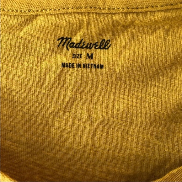 Madewell Tank Top Blouse Sz Med - Picture 3 of 3